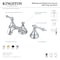 Kingston Brass KS5565TL 8" Widespread Bathroom Faucet, Oil Rubbed Bronze KS5565TL - alternate 2